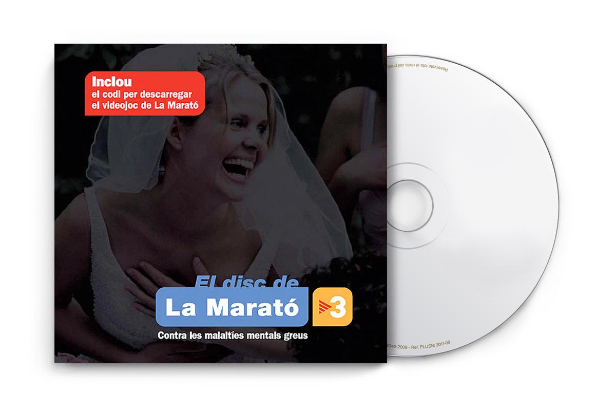 Disc de La Marató 2008